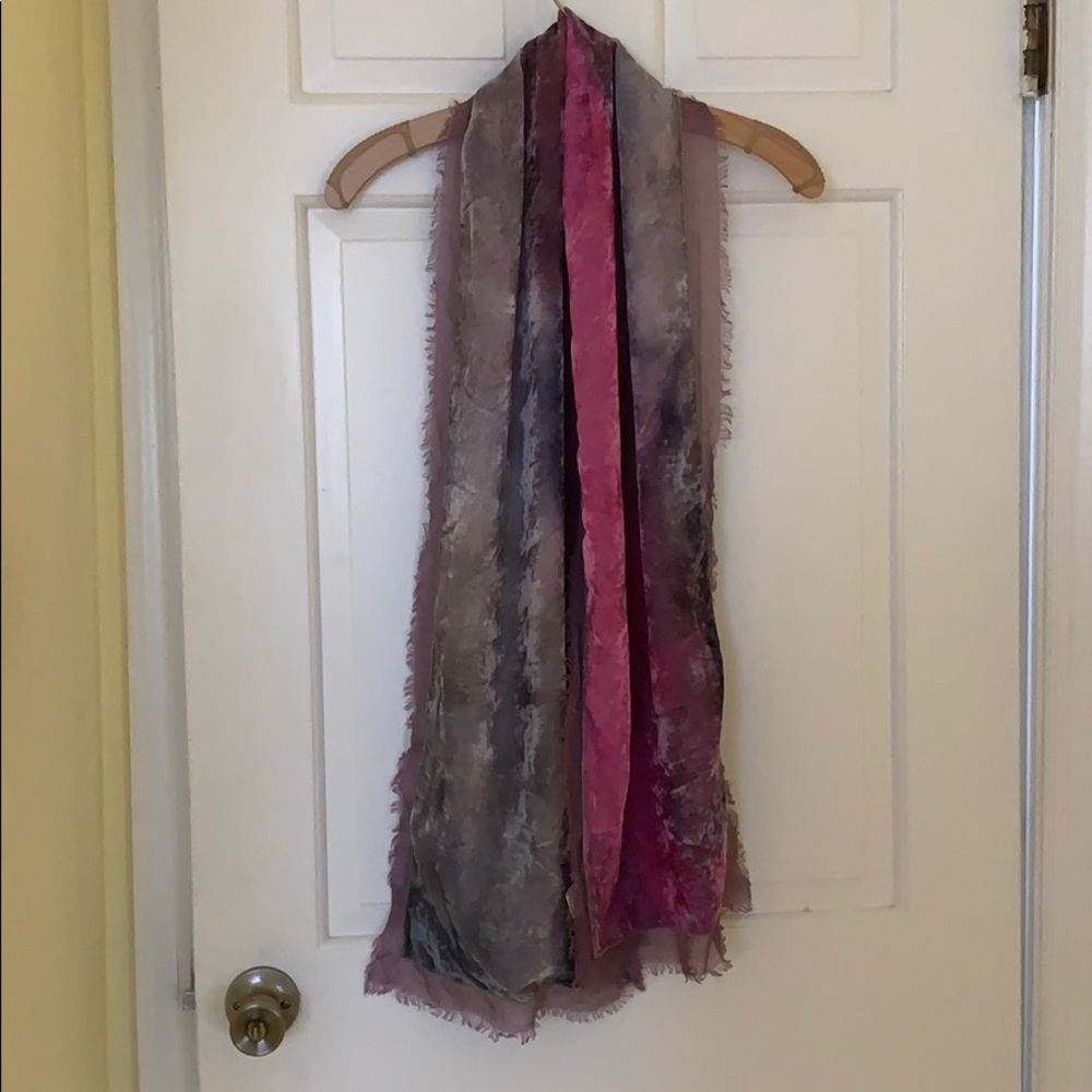 Elizabeth Gillett Velvet Oblong Scarf